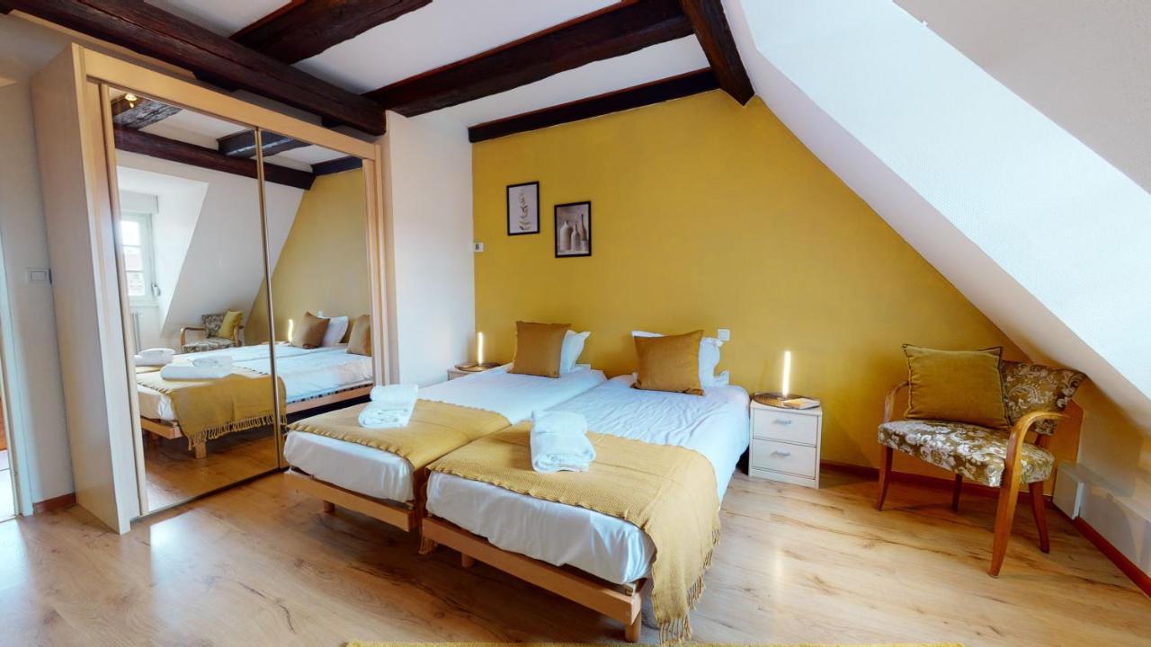 Aux Bijoux De Colmar - Le Saphir - 1 Parking Gratuit Apartment Exterior photo